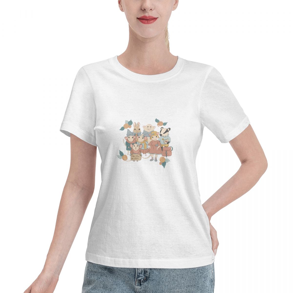 Women'S Fashion Market Size - Camiseta de mujer con estampado de