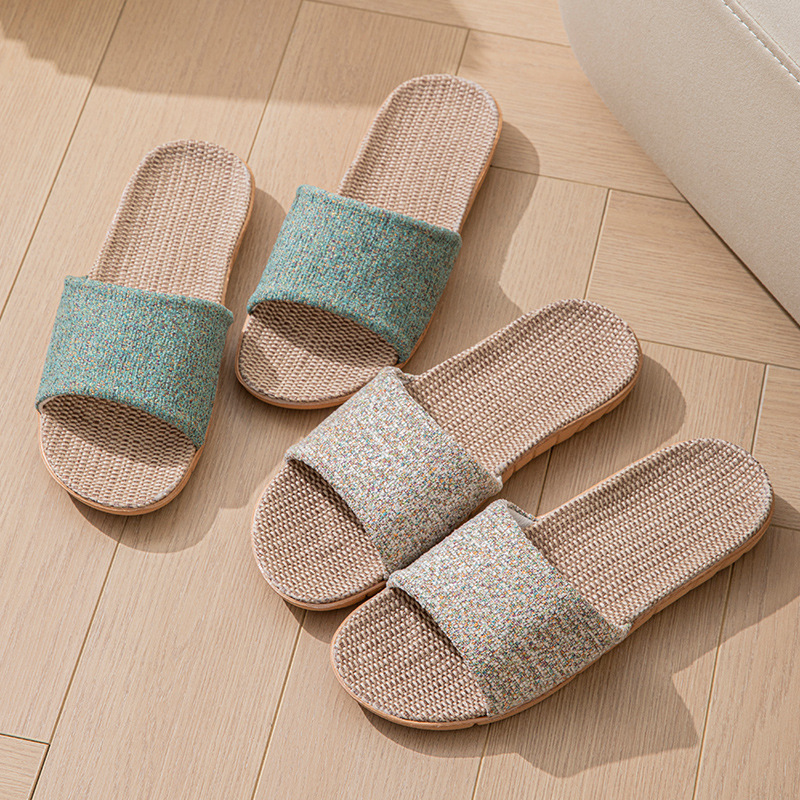 Women Fashion Store - Zapatillas informales de cáñamo para mujer,