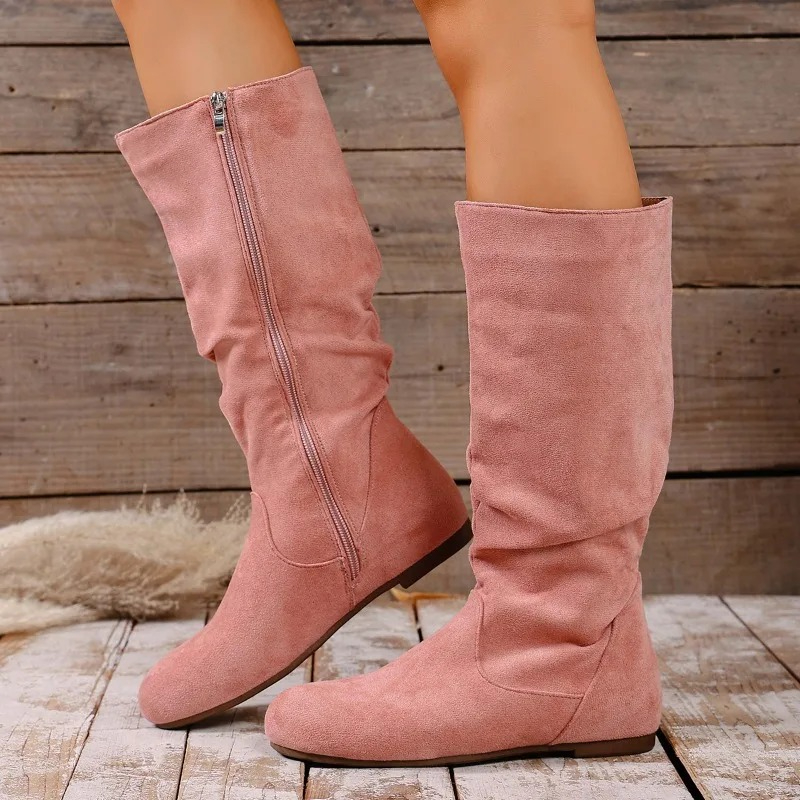 Women'S Fashion Winter 2025 - 2025 invierno nueva moda cremallera lateral
