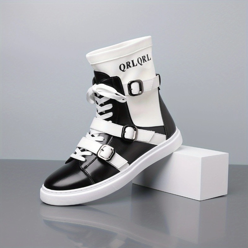Women'S Fashion Business Casual - Botas de Hombre con Hebilla de