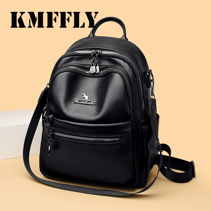 Women'S Fashion Magazine - Mochilas de Cuero Vintage de Alta