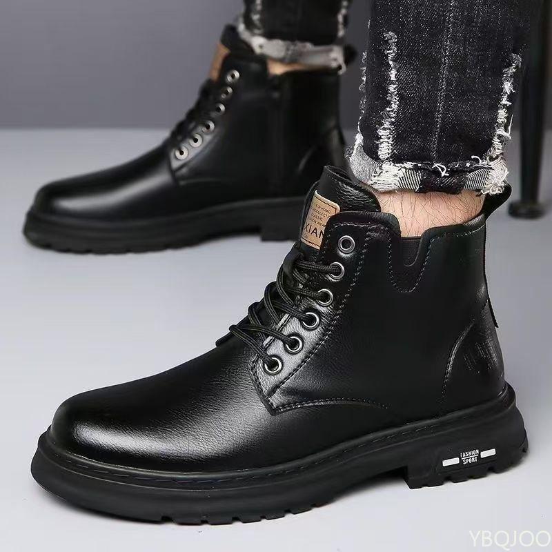 Women'S Fashion Winter 2025 - Zapatos de hombre de caña alta,