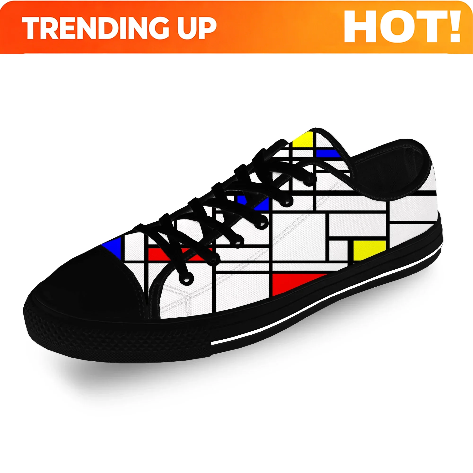 Women'S Fashion Business Casual - Zapatos de lona con estampado 3D