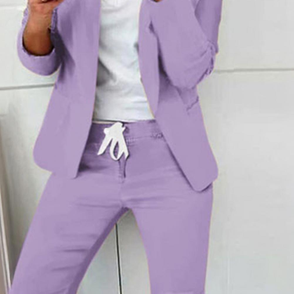 Women'S Fashion Business Casual - Conjunto de Traje de Dos Piezas