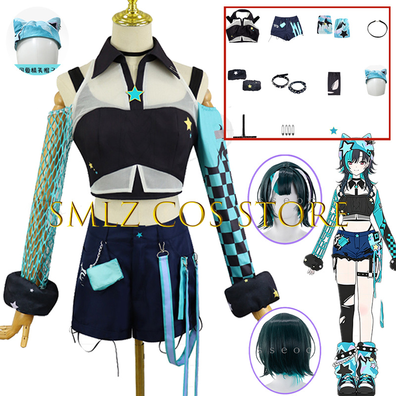 Women Fashion Hats - Disfraz de Cosplay de Idol Rindo