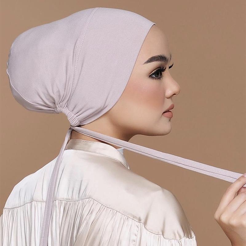 Women Fashion Hats - Nuevo Turbante Musulmán Suave de Modal,