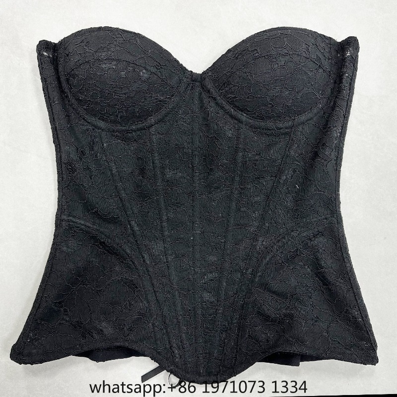 Corset Top Boned - Corsé de encaje de lujo para