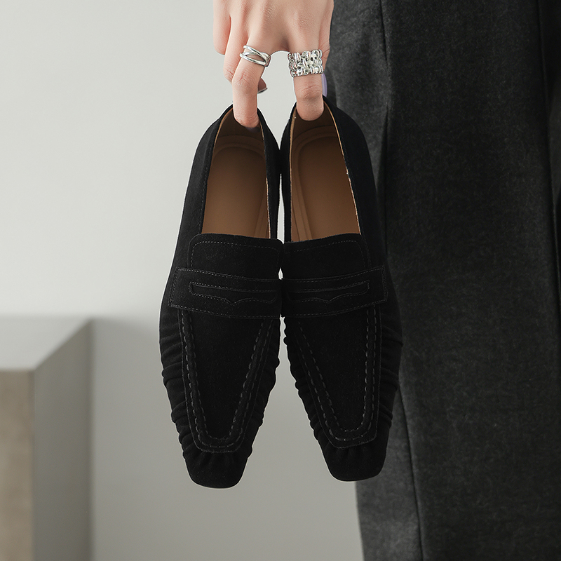 Zapatos de tacón de cuero genu - Women Fashion Store reseña y precio