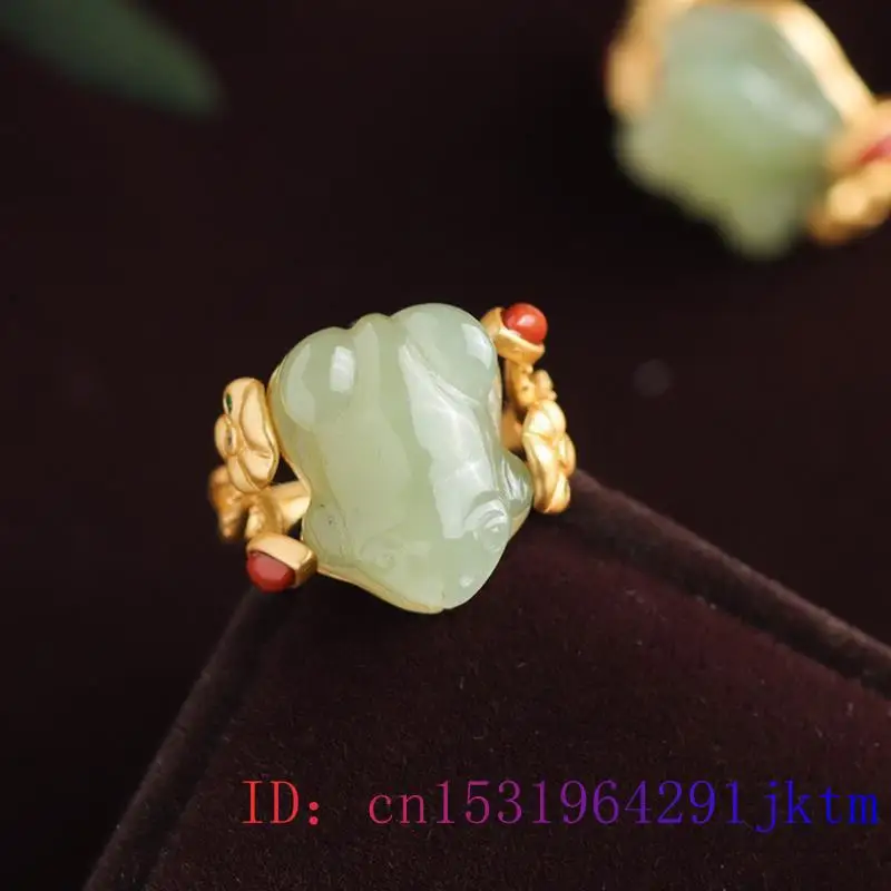 Anillos de rana de Jade verde  - Trend Women Fashion reseña y precio