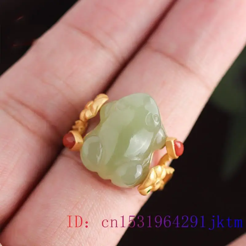 Anillos de rana de Jade verde  - Trend Women Fashion reseña y precio