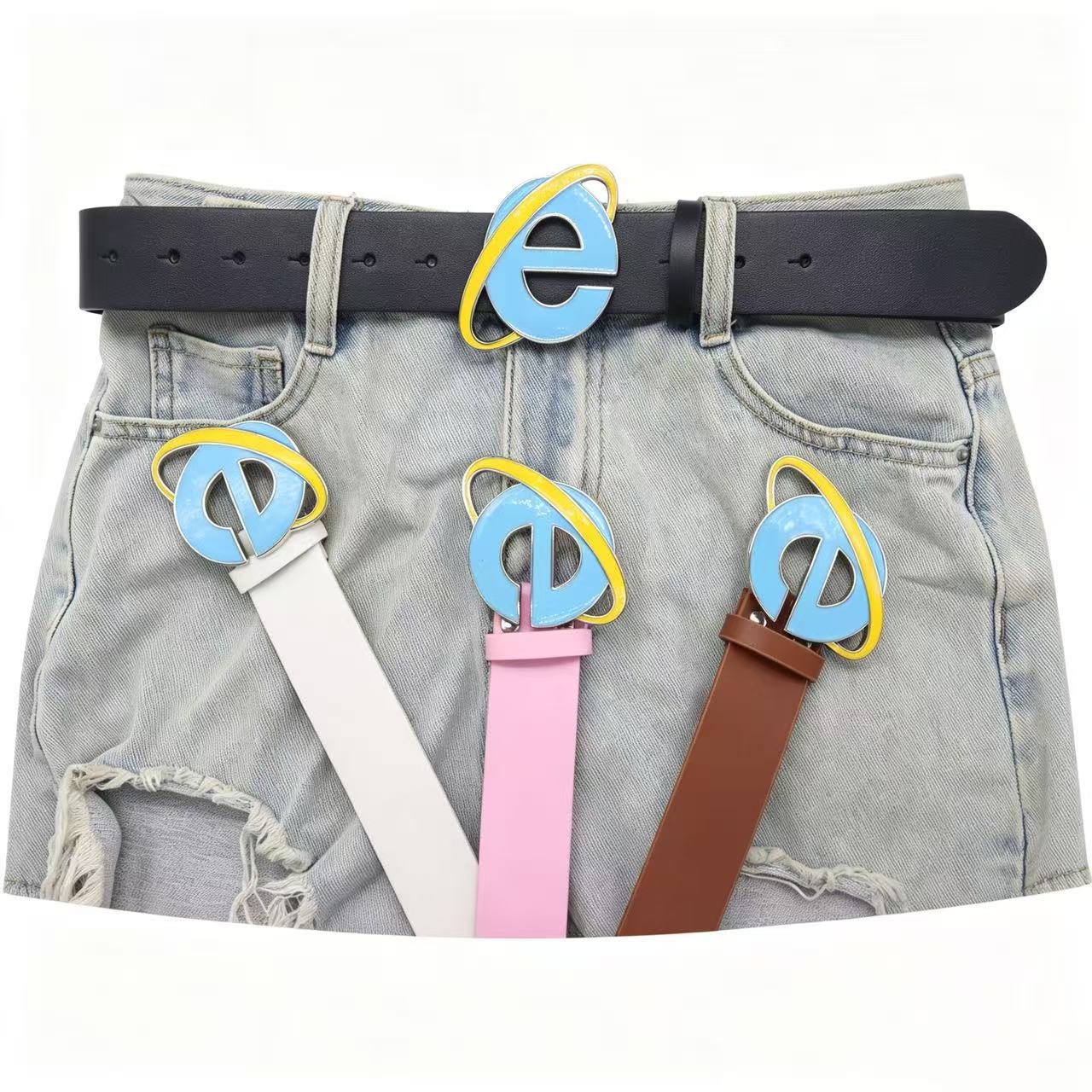 Cinturón Unisex con Diseño Nos - Women Fashion Logo Design reseña y precio