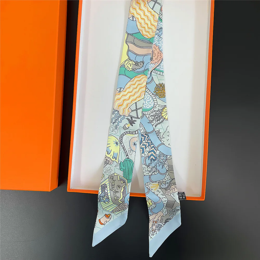 2025 nueva bufanda de lujo con - Women Fashion Necktie reseña y precio