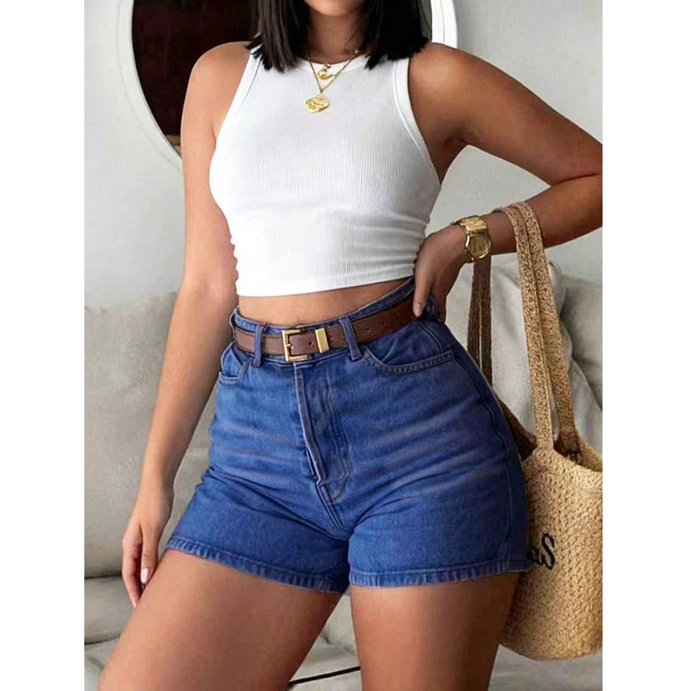 Shorts de Mezclilla para Mujer - Denim Shorts Women reseña y precio