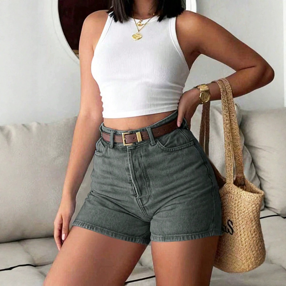 Shorts de Mezclilla para Mujer - Denim Shorts Women reseña y precio