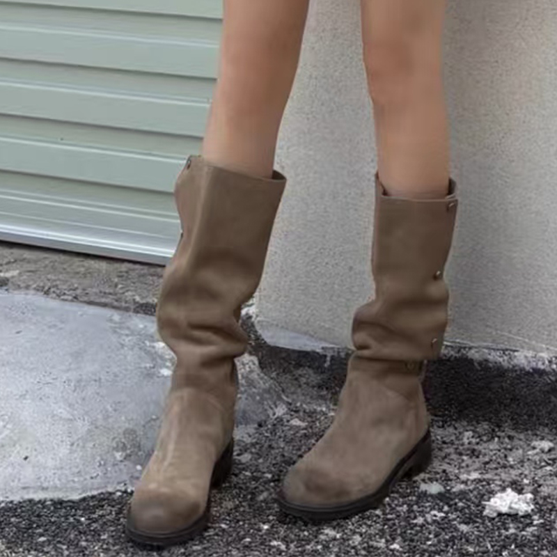 Botas altas de tacón a la moda - Women'S Fashion Winter 2025 reseña y precio