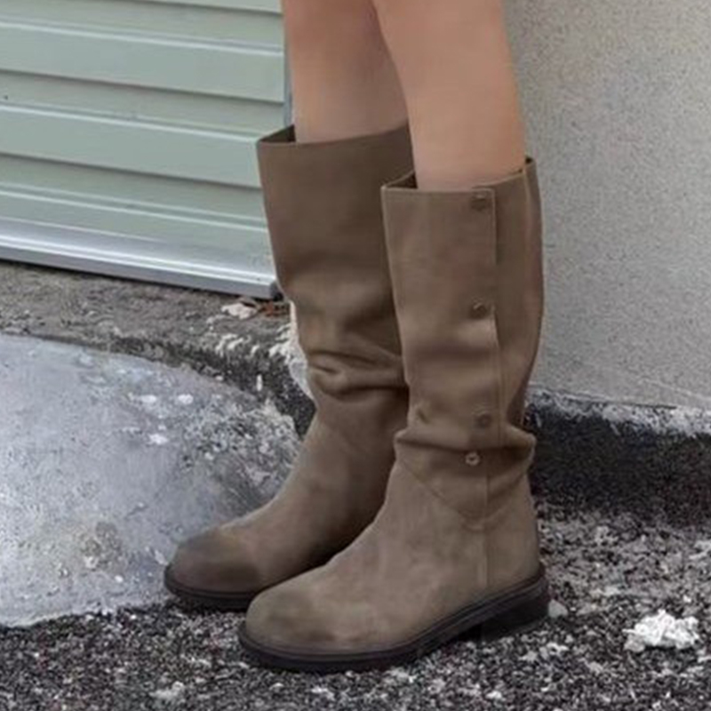 Botas altas de tacón a la moda - Women'S Fashion Winter 2025 reseña y precio