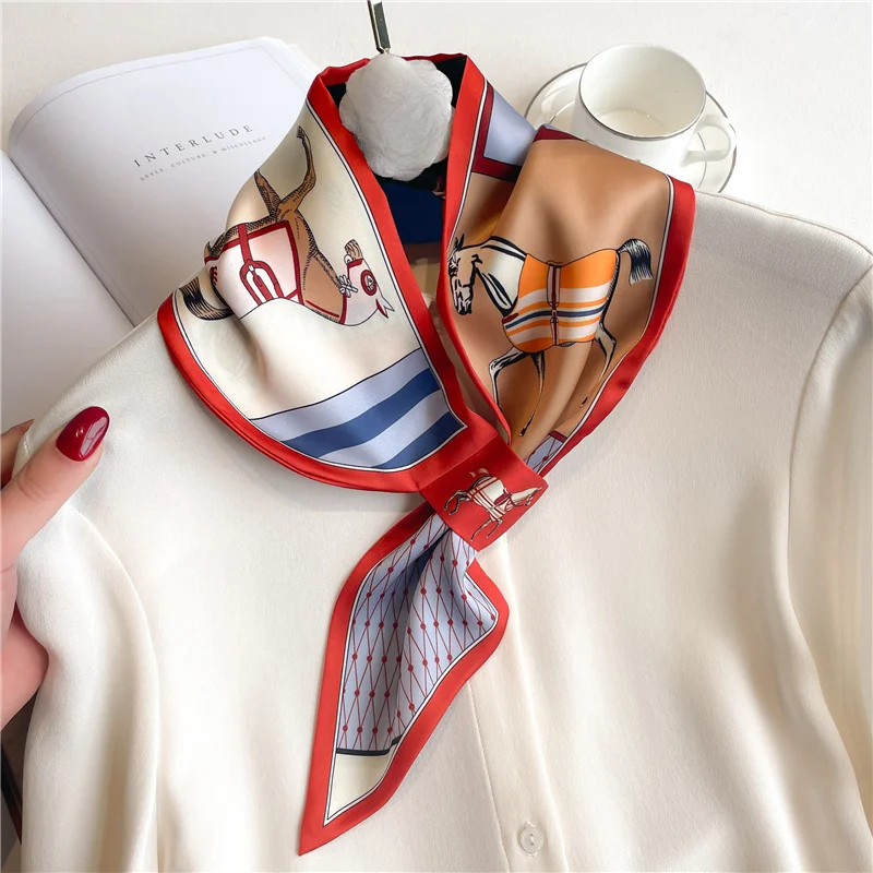 Pañuelo ajustado de marca de l - Women Fashion Necktie reseña y precio
