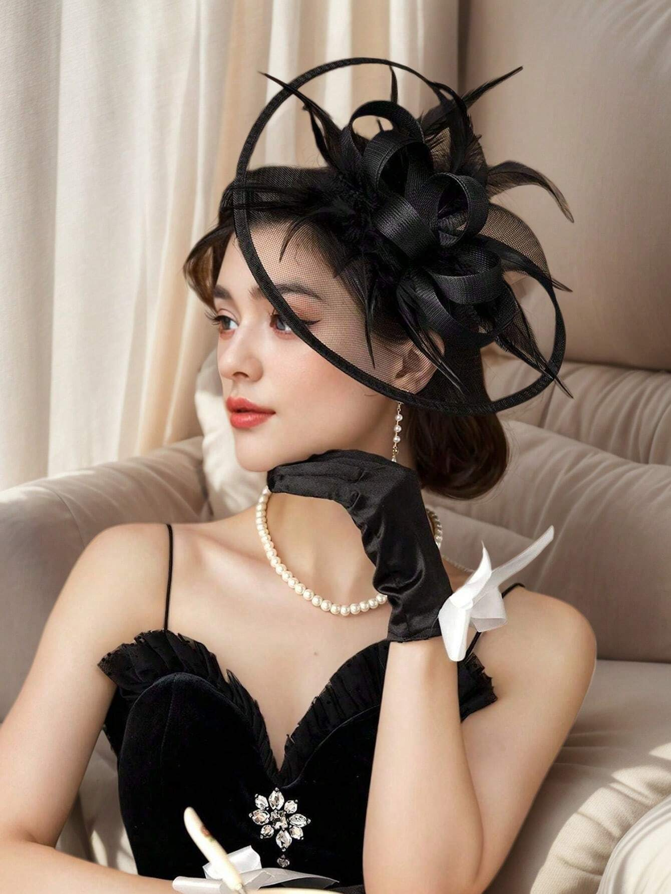 1 tocado de PC para mujer, som - Women'S Fashion Kentucky Derby reseña y precio