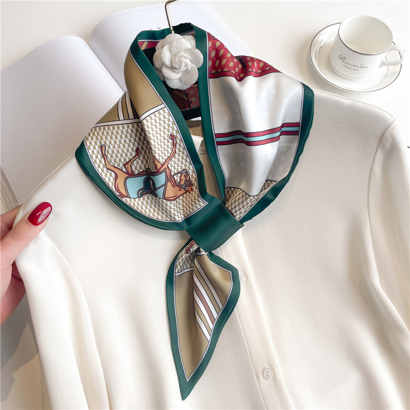 Bufanda de seda de lujo para m - Women Fashion Necktie reseña y precio