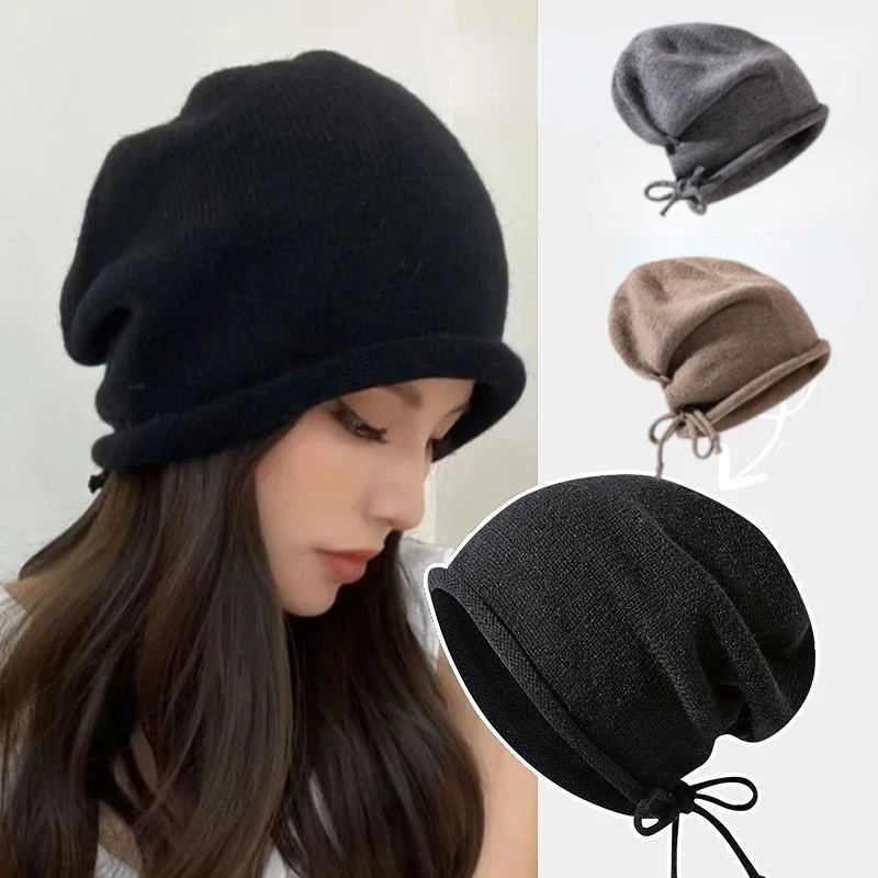 Gorro de punto con capucha par - Women Fashion Hats reseña y precio