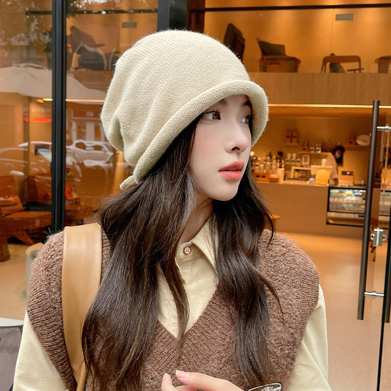 Gorro de punto con capucha par - Women Fashion Hats reseña y precio