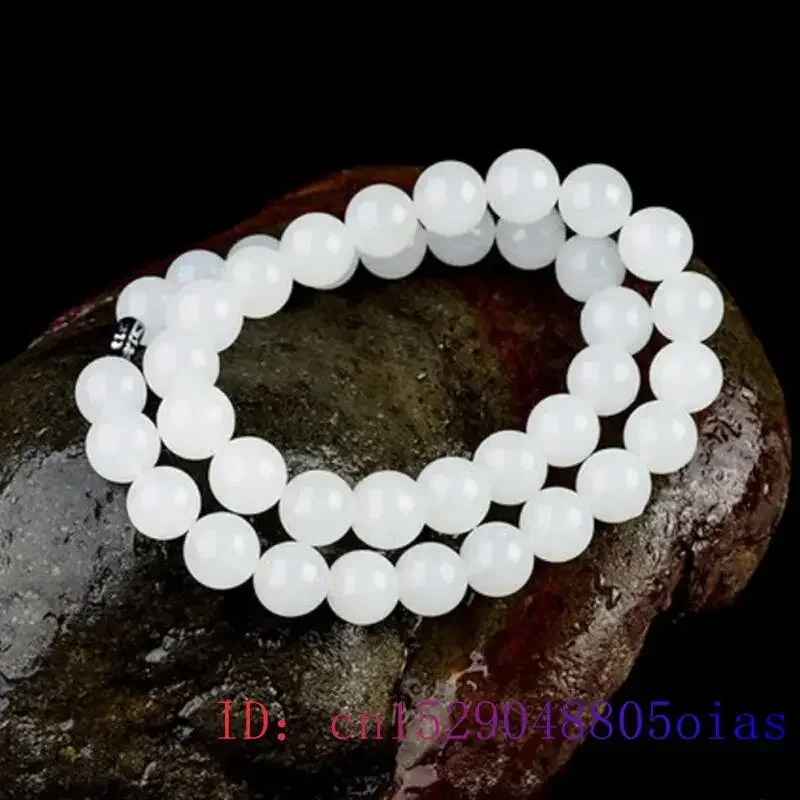 Collar de cuentas de Jade blan - Trend Women Fashion reseña y precio