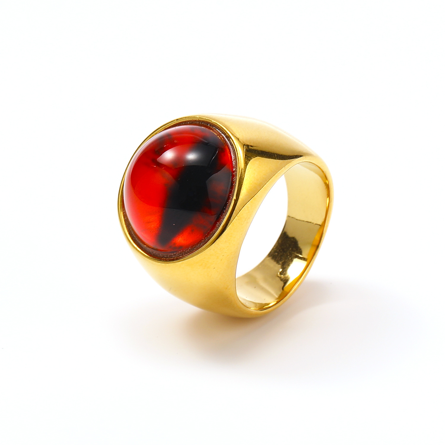 Anillo redondo de acero inoxid - Women'S Fashion Market Size reseña y precio