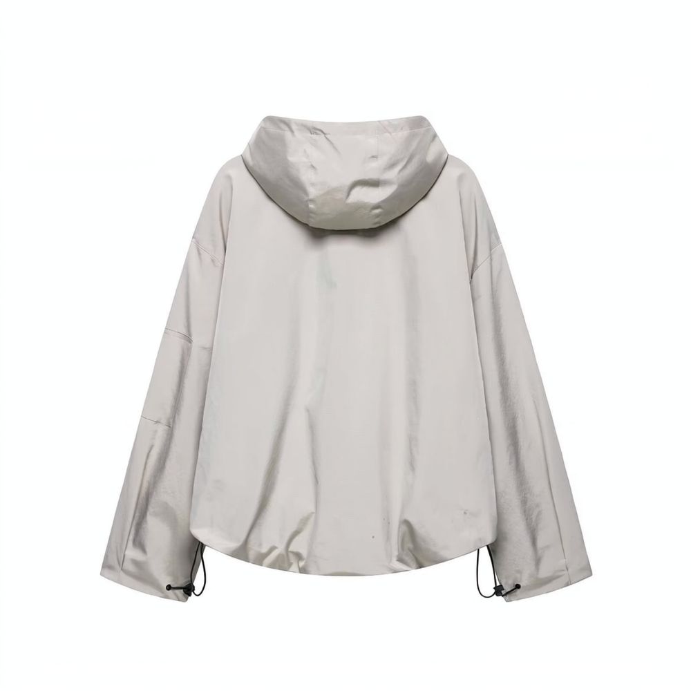 Chaqueta cortavientos con capu - Women'S Fashion Utility Jacket reseña y precio
