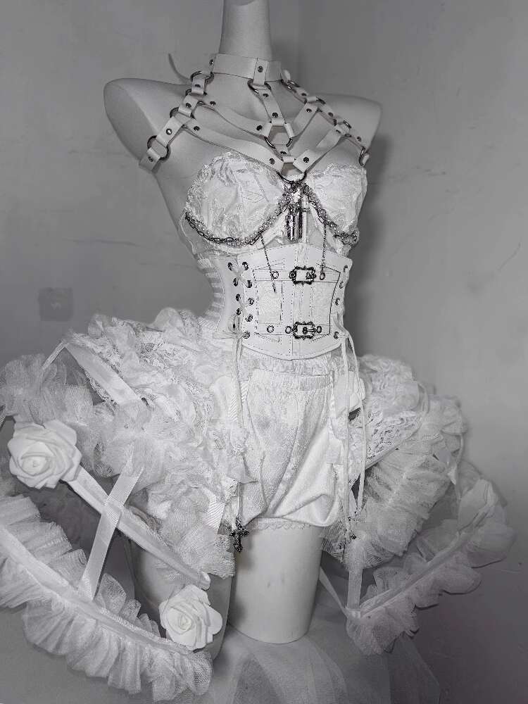 Disfraz de Lolita, hueso de fl - Corset Top Boned reseña y precio