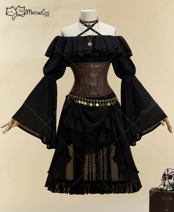 MOBBUNNY Traje de Halloween es - Corset Top Boned reseña y precio