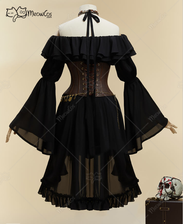 MOBBUNNY Traje de Halloween es - Corset Top Boned reseña y precio