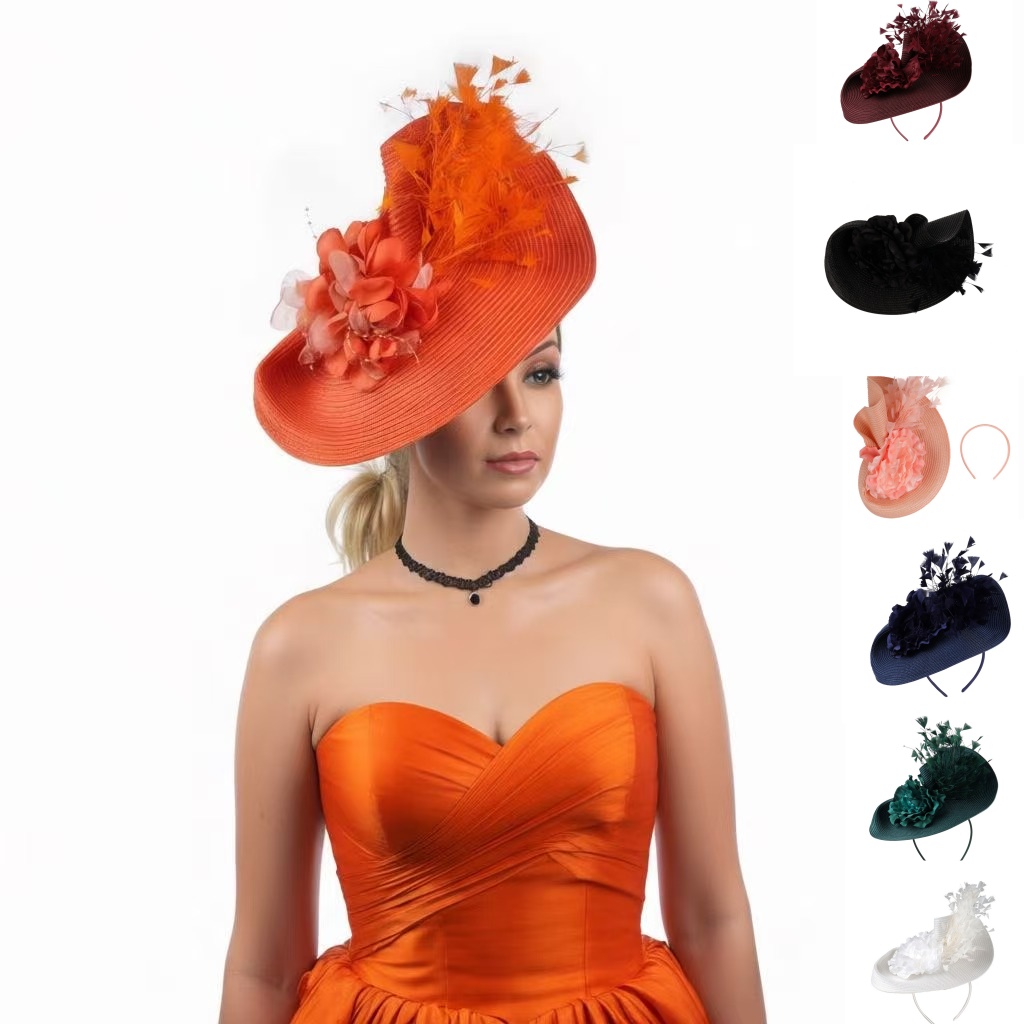 Sombrero Fascinador de Plumas  - Women'S Fashion Kentucky Derby reseña y precio