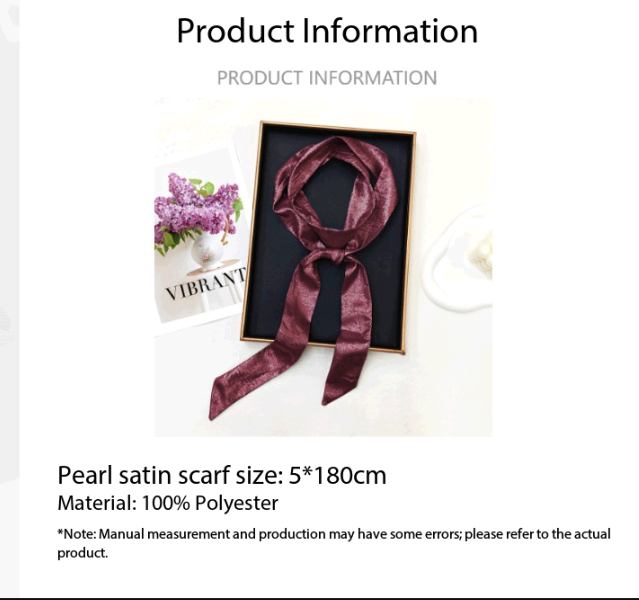 Cinta Delgada Brillante para M - Women Fashion Necktie reseña y precio