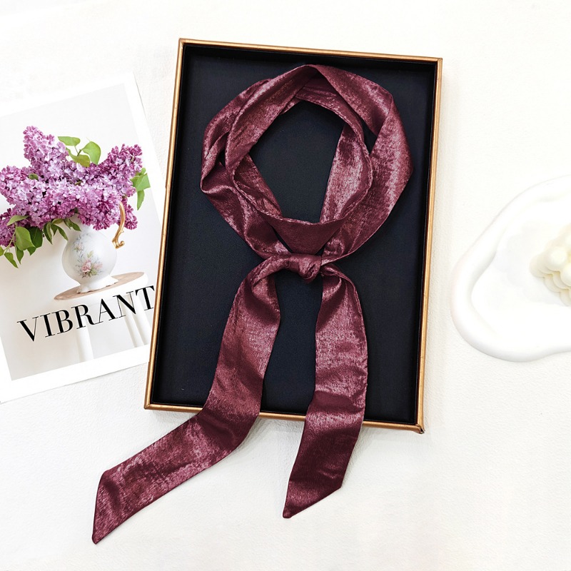 Cinta Delgada Brillante para M - Women Fashion Necktie reseña y precio