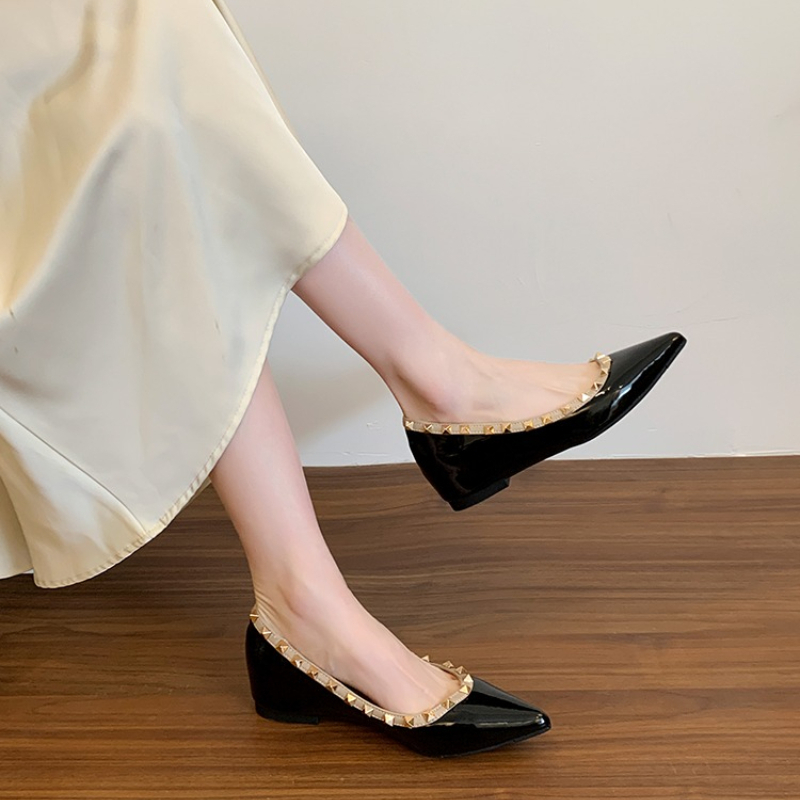 Zapatos de Tacón Alto con Punt - Women'S Fashion Business Casual reseña y precio
