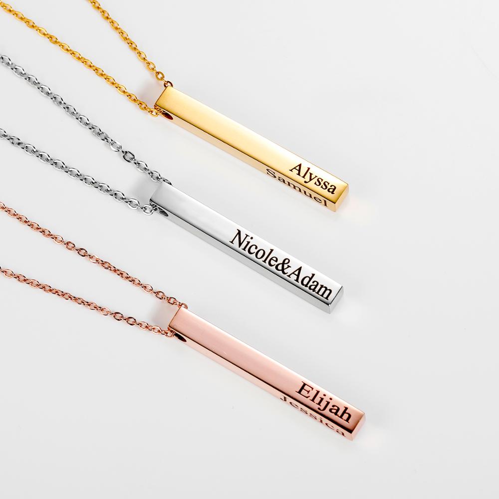Collar personalizado Barra ver - Women Fashion Name Ideas reseña y precio