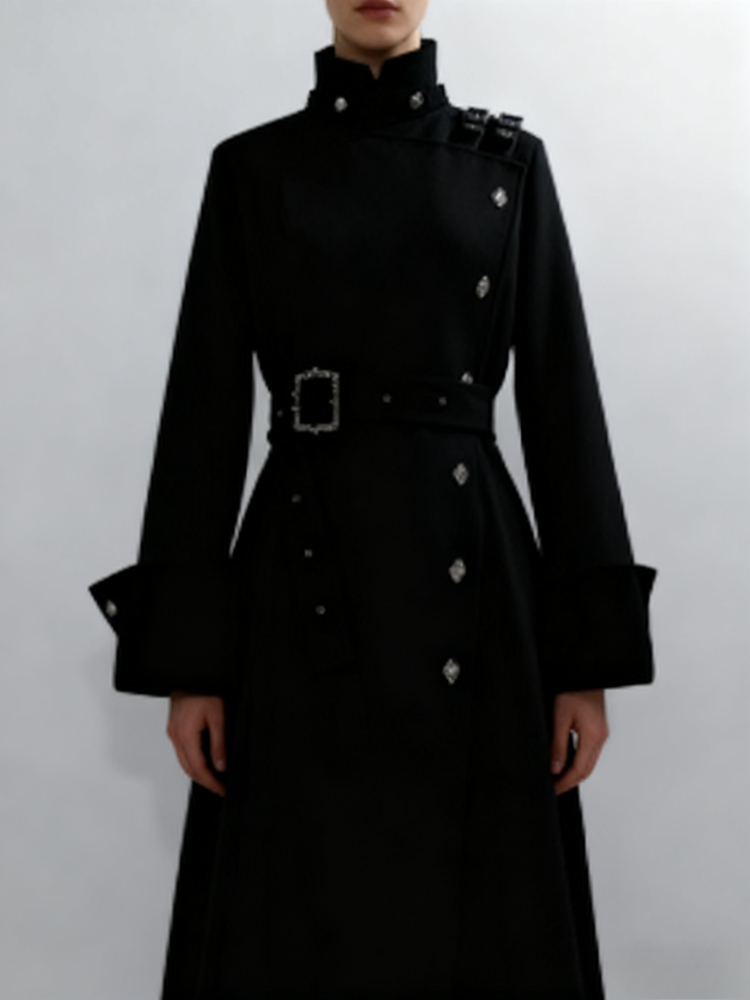 Abrigo Largo de Lana Elegante  - Women'S Fashion Winter 2025 reseña y precio
