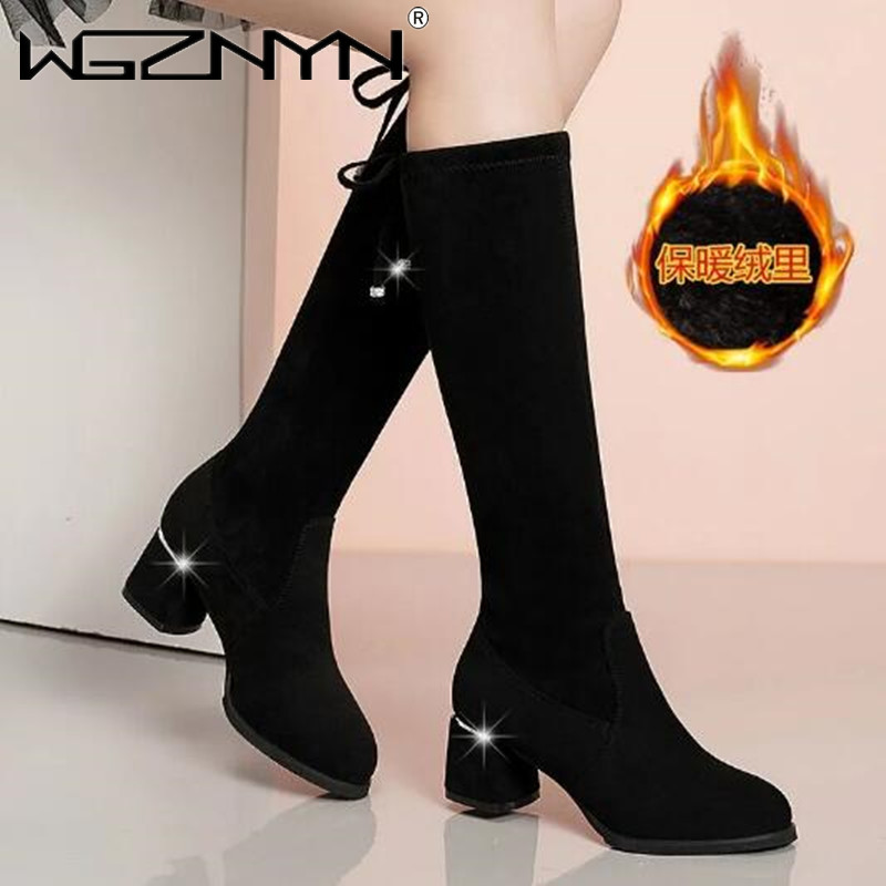 Botas hasta la rodilla negras  - Women'S Fashion Winter 2025 reseña y precio