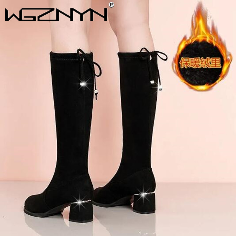Botas hasta la rodilla negras  - Women'S Fashion Winter 2025 reseña y precio