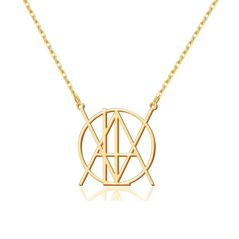 Collar con nombre y logotipo p - Women Fashion Logo Design reseña y precio