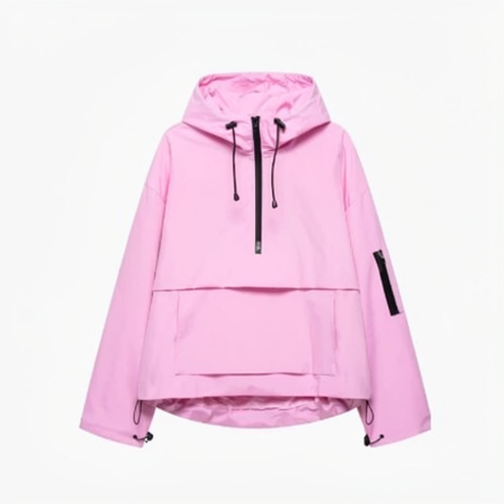 Chaqueta cortavientos con capu - Women'S Fashion Utility Jacket reseña y precio