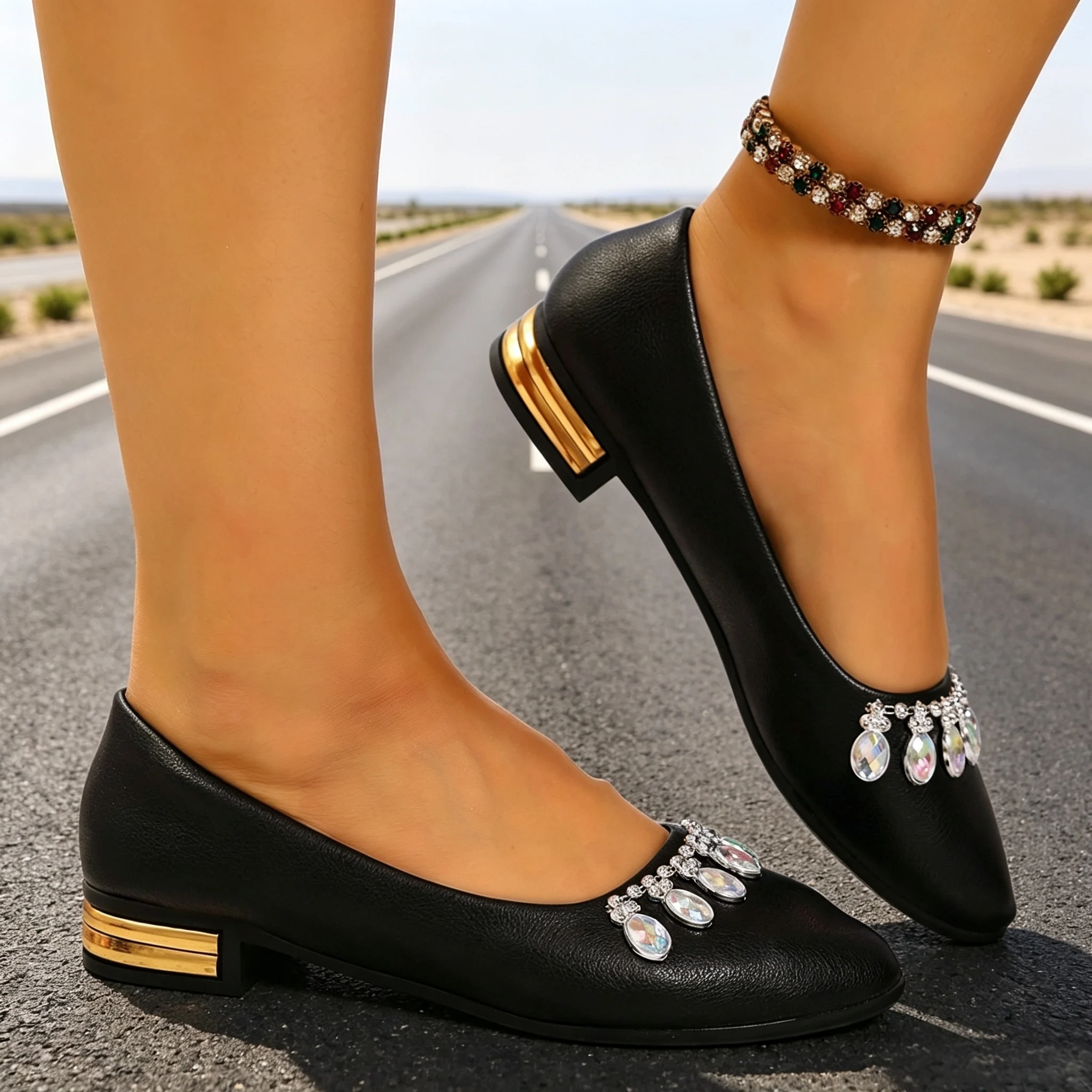 Zapatos Planos de Mujer con Pu - Women Fashion Store reseña y precio