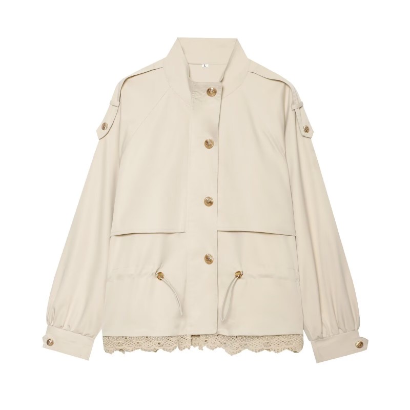 Chaqueta utilitaria con ribete - Women'S Fashion Utility Jacket reseña y precio