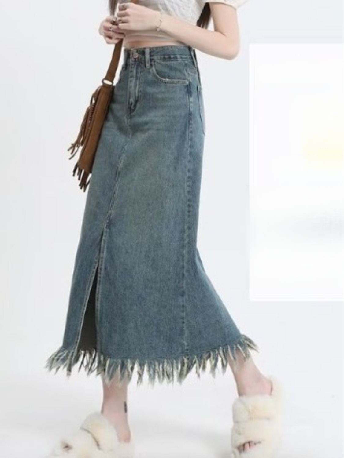 Falda pantalón vaquera vintage - Denim Shorts Women reseña y precio