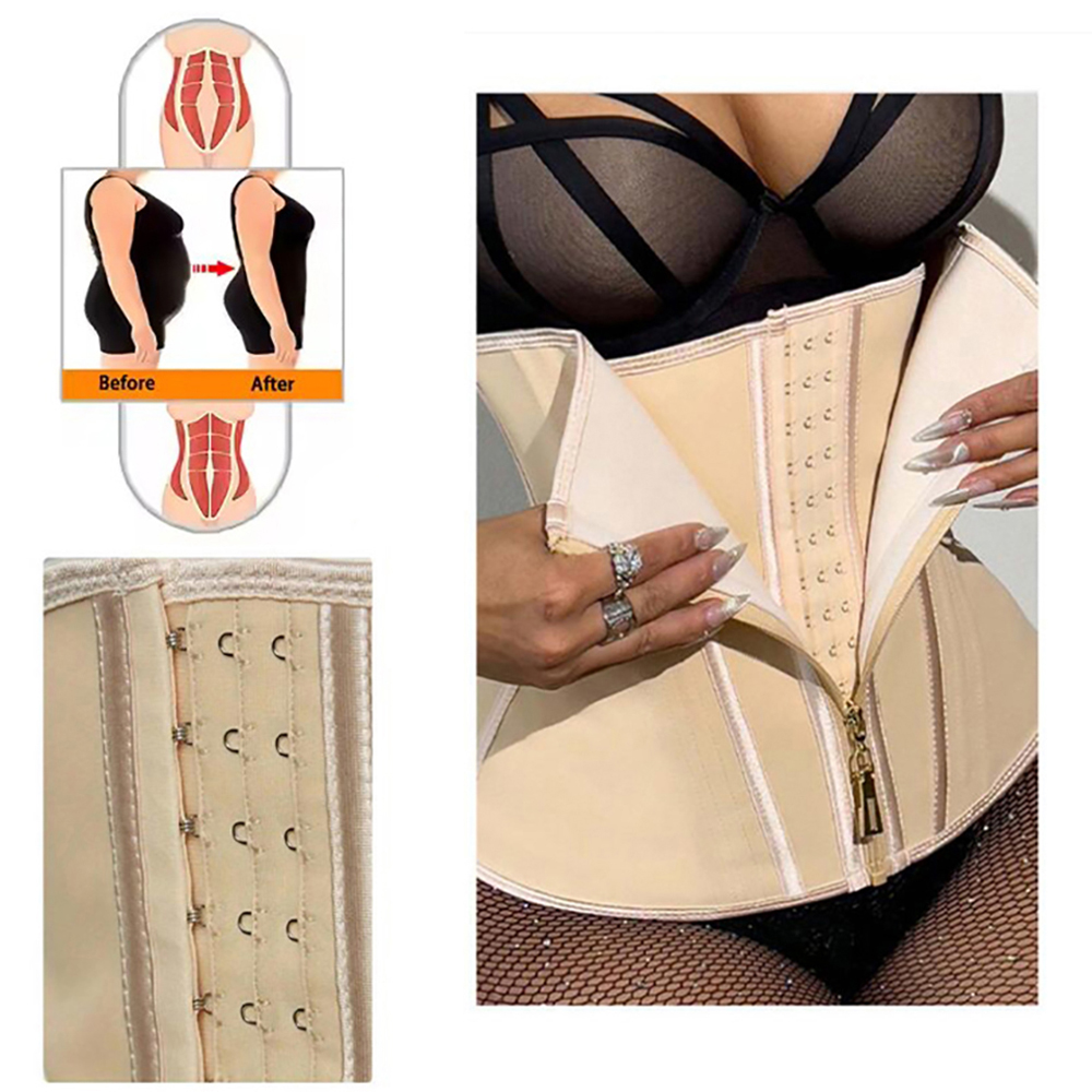 Faja corsé reductora de cintur - Corset Top Boned reseña y precio