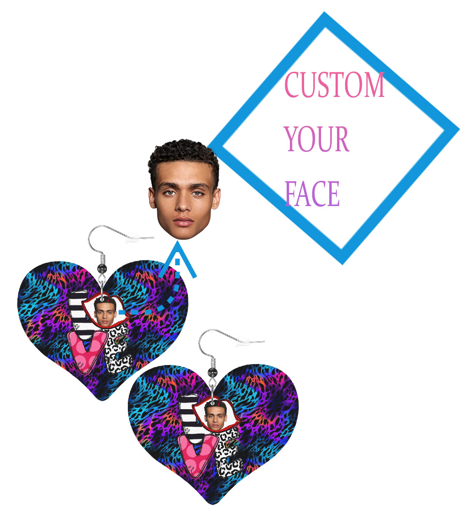 Pendientes colgantes con estam - Women Fashion Logo Design reseña y precio