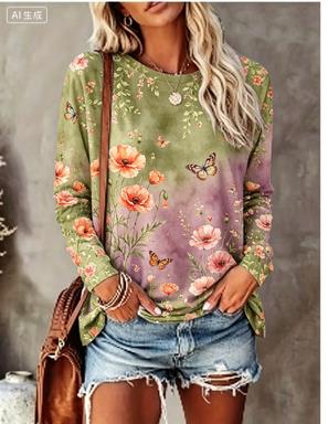 Camiseta de manga larga para m - Trend Women Fashion reseña y precio