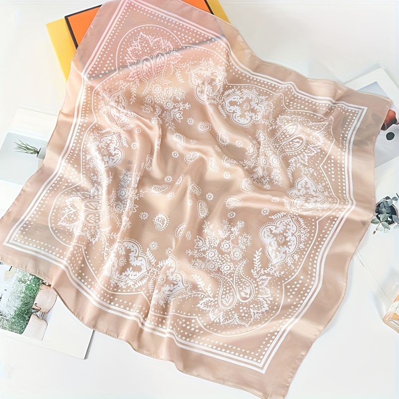 Pañuelo de Seda de Lujo con Es - Women Fashion Necktie reseña y precio