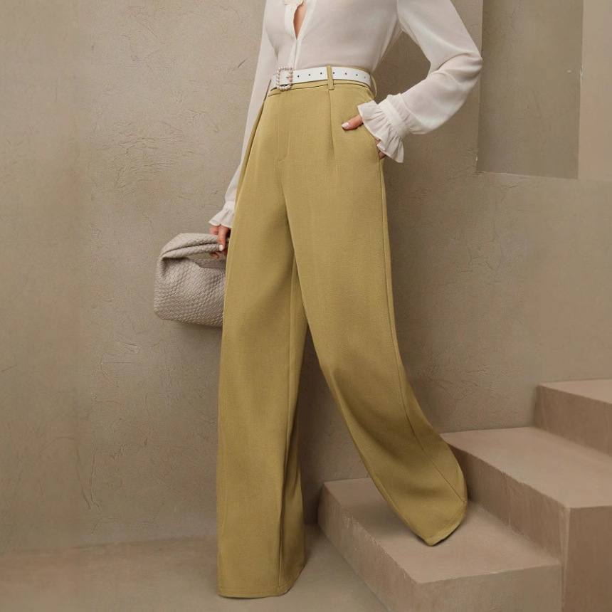 Pantalones Casuales Holgados d - Women'S Fashion Business Casual reseña y precio