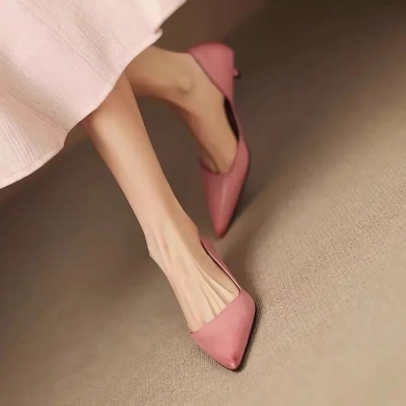 Tacones de aguja con punta est - Women Fashion Store reseña y precio